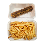 Battered Haggis Pudding (h) 