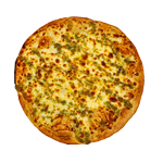 Garlic & Cheese Pizza (v) (h) 