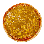 Chicken Curry Pizza (h) 