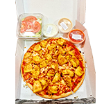 Chicken Kebab Pizza (h) 