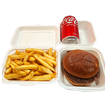 Beef 1/4 Pounder Meal (h) 