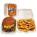 Triple 1/4 Pounder Meal (h) 