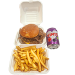 Donner Burger Meal (h) 