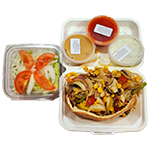 Vegetarian Kebab (hot) (v) (h) 