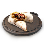 Lamb Shish Wrap (h) 