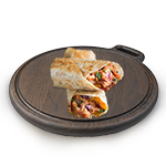 Chicken Shish & Donner Wrap (h) 