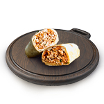 Chicken Shish & Lamb Shish Wrap (h) 