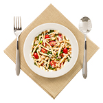 Vegetarian Penne Pasta (v) (h) 