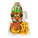 Kids Cheeseburger & Fries (h) 