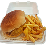Battered Hamburger Fries Roll (h) 