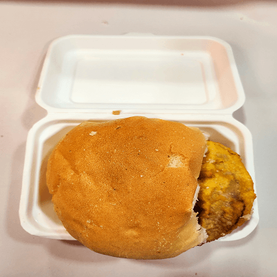Battered Hamburger Roll 