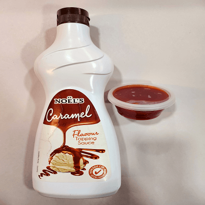 Tub Of Caramel Sauce 